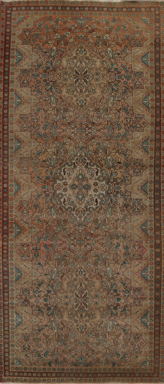 Handmade Wool Tabriz Persian Rug 5x13
