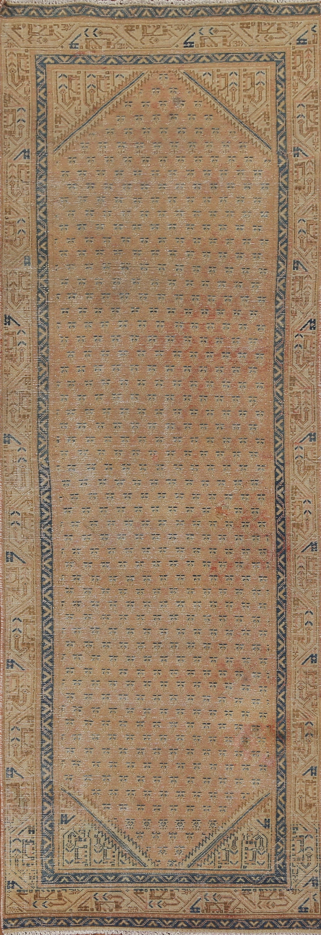 Boteh Botemir Persian Runner Rug 3x10