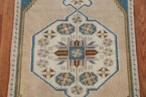 Hand-Knotted Anatolian Turkish Wool Rug 2x3