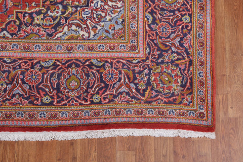 Vintage Wool Mashad Persian Area Rug 7x10