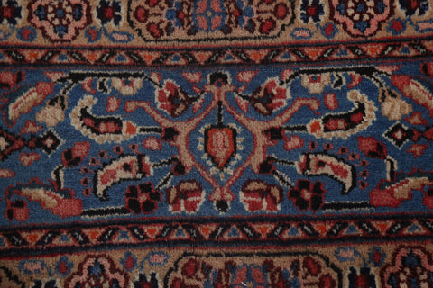 Vintage Geometric Mood Persian Area Rug 9x13