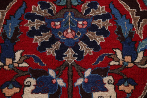 Floral Red Kashmar Persian Area Rug 7x11