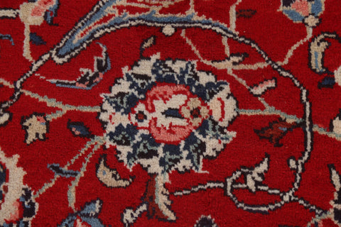 Floral Red Sarouk Persian Area Rug 9x12