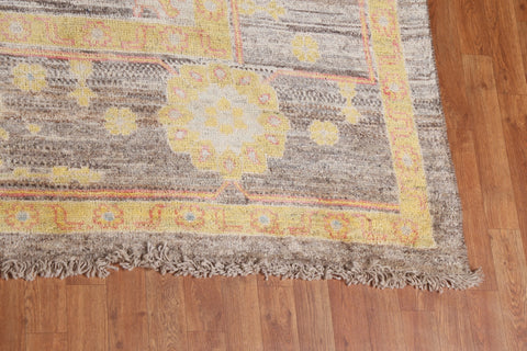 Vegetable Dye Oushak Large Oriental Rug 11x18