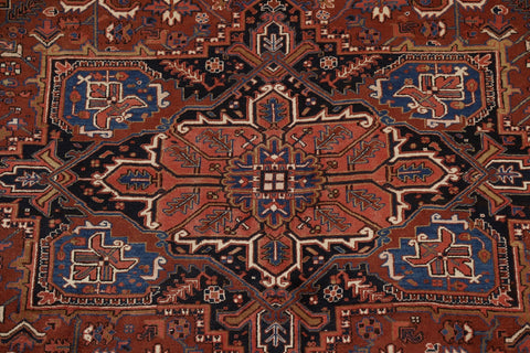 Vegetable Dye Heriz Persian Area Rug 9x10