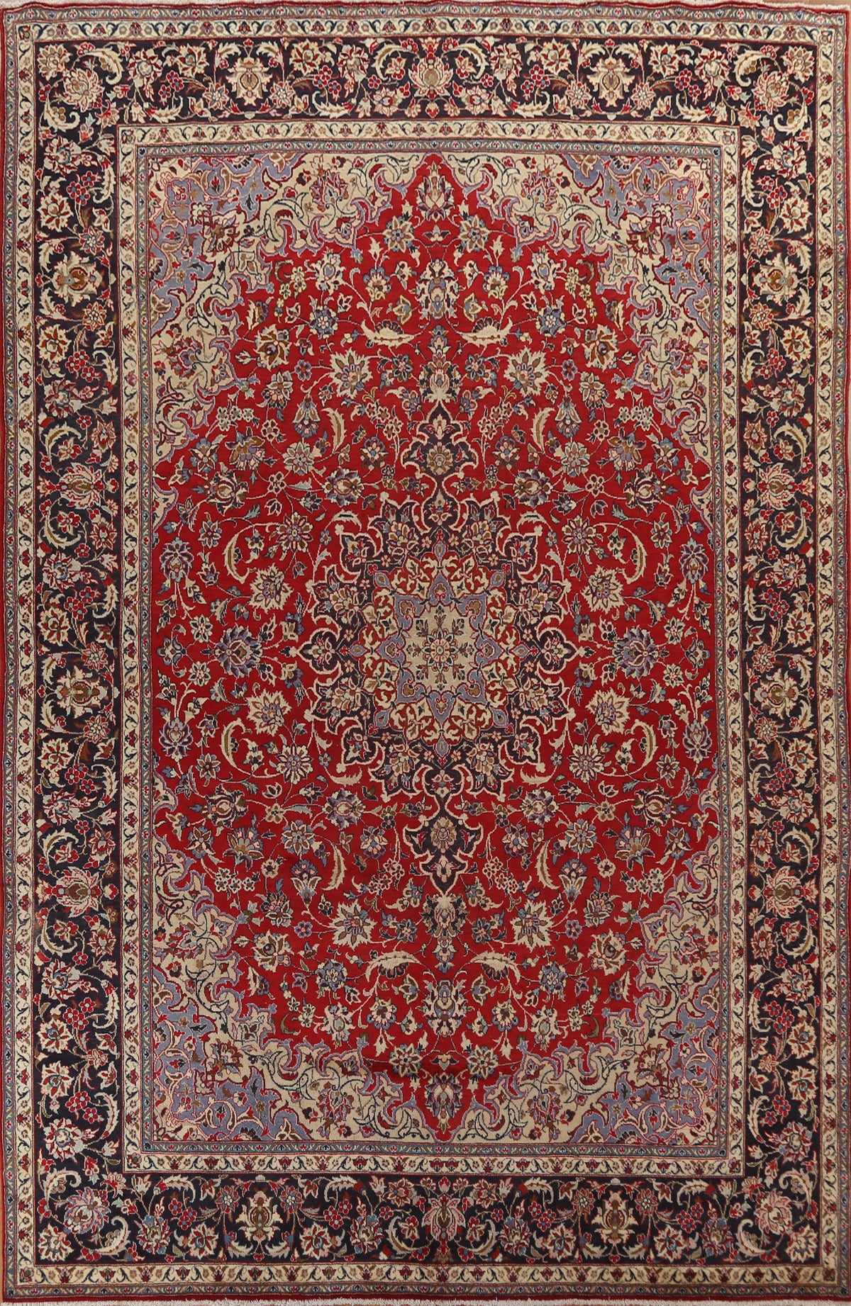 Traditional Wool Najafabad Persian Area Rug 9x13