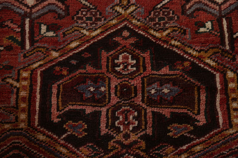 Handmade Wool Heriz Persian Area Rug 10x12