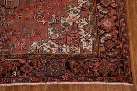 Vintage Wool Heriz Persian Area Rug 10x13