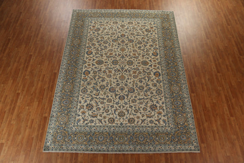 Vegetable Dye Kashan Persian Area Rug 9x12