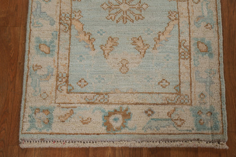 Hand-knotted Oushak Oriental Area Rug 2x3