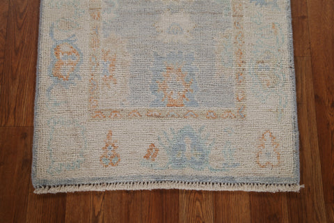 Geometric Oushak Oriental Area Rug 2x3