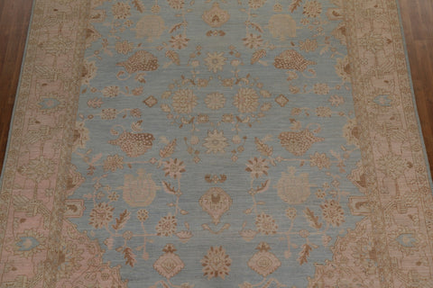 Vegetable Dye Oushak Oriental Wool Rug 9x12