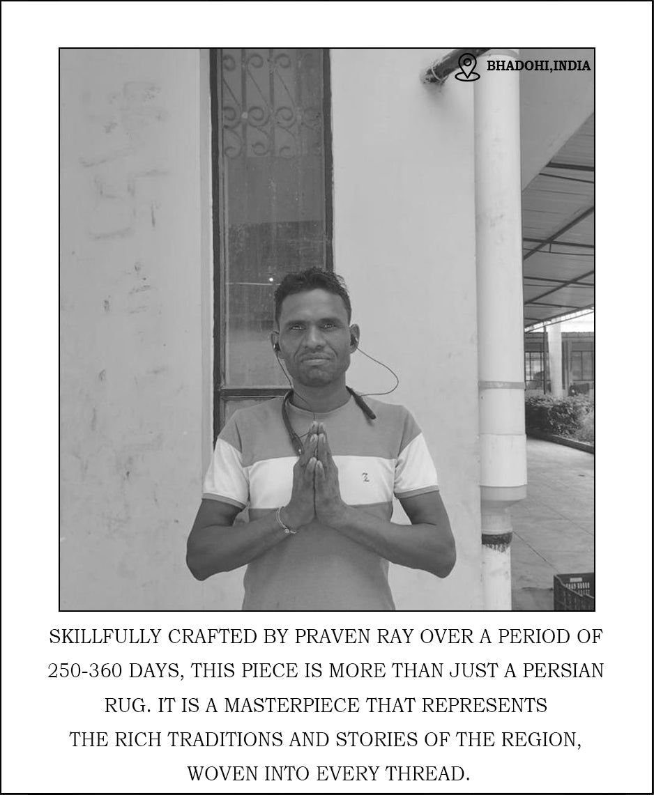 Zephyrize Hand Knotted Persian Rug