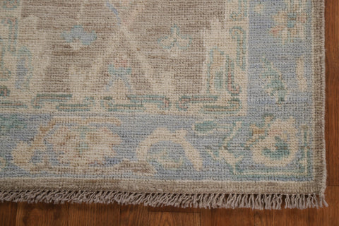 Vegetable Dye Oushak Turkish Area Rug 2x3