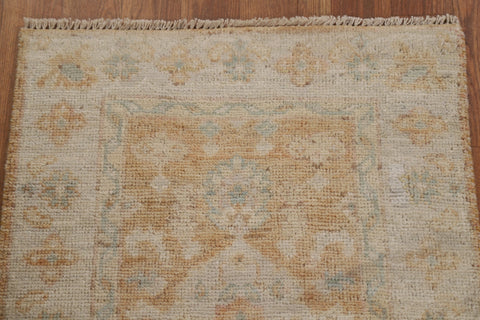 Handmade Oushak Oriental Wool Rug 2x3