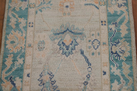 Geometric Oushak Oriental Area Rug 2x3