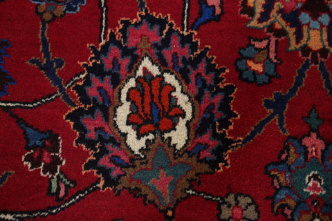 Vegetable Dye Large Mashad Persian Rug 12x17