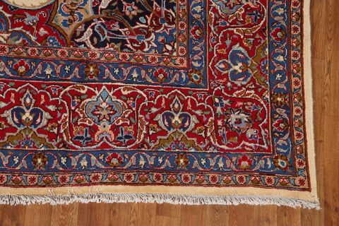 Vintage Floral Kashmar Persian Area Rug 10x12