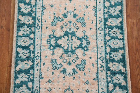 Vegetable Dye Oushak Turkish Rug 2x4