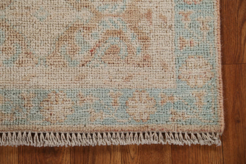 Vegetable Dye Oushak Turkish Rug 2x4