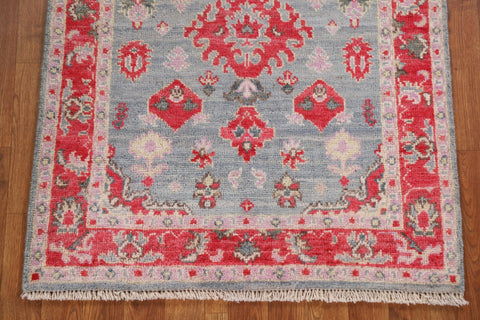 Turkish Oushak Vegetable Dye Rug 3x4