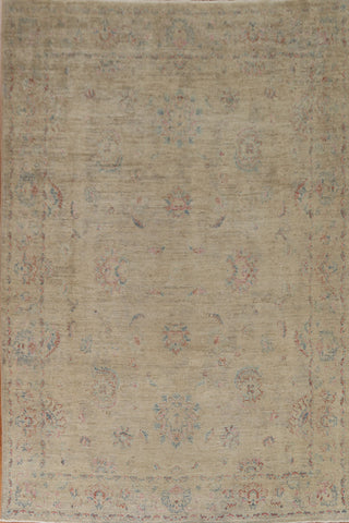 Vegetable Dye Oushak Turkish Area Rug 8x10