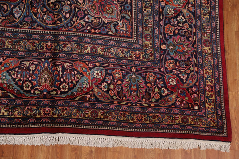 Antique Vegetable Dye Mahal Persian Large Rug 12x18