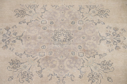 Distressed Tabriz Persian Area Rug 8x11