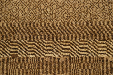 Striped Gabbeh Kashkoli Area Rug 4x6