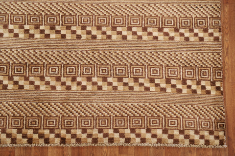 Wool Gabbeh Kashkoli Area Rug 6x8