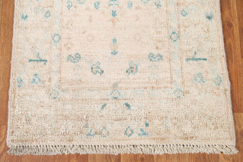 Vegetable Dye Oushak Turkish Rug 2x3