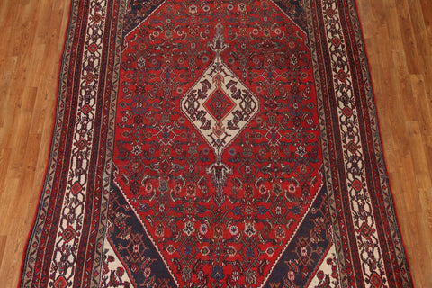 Geometric Hamedan Persian Area Rug 7x10