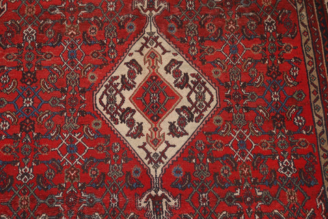 Geometric Hamedan Persian Area Rug 7x10