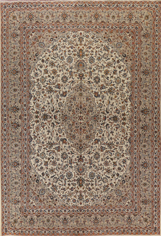 Traditional Kashan Persian Area Rug 10x13