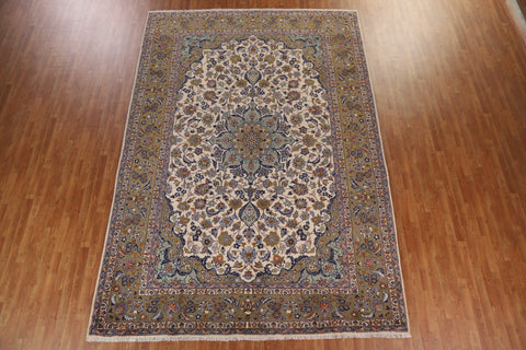 Traditional Kashan Persian Area Rug 9x13