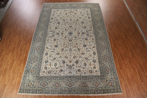 Vegetable Dye Kashan Persian Large Rug 11x17