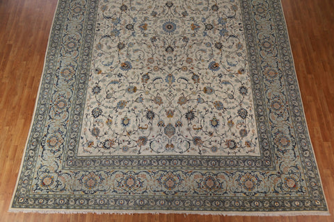 Vegetable Dye Kashan Persian Large Rug 11x17