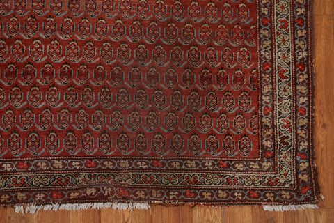 Pre-1900 Antique Vegetable Dye Malayer Persian Rug 3x6