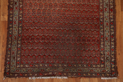 Pre-1900 Antique Vegetable Dye Malayer Persian Rug 3x6