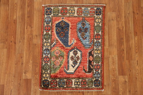 Vegetable Dye Super Kazak Oriental Rug 2x3