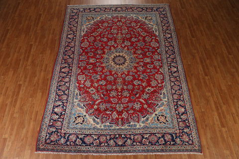 Floral Red Najafabad Persian Area Rug 8x12