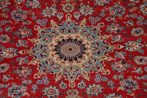 Floral Red Najafabad Persian Area Rug 8x12