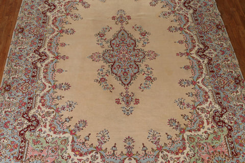 Vintage Kerman Persian Area Rug 10x14