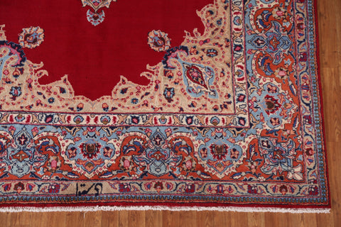 Red Wool Kashmar Persian Area Rug 8x11