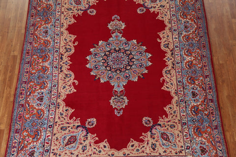 Red Wool Kashmar Persian Area Rug 8x11