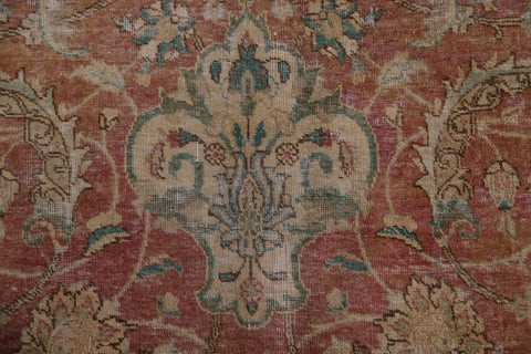 Distressed Tabriz Persian Area Rug 9x13