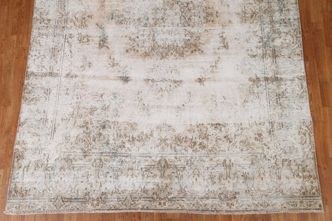 Distressed Kerman Persian Area Rug 6x9