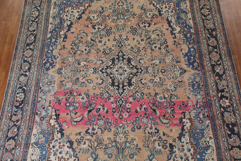 Vintage Hamedan Persian Area Rug 10x13