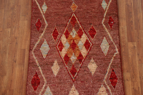 Geometric Moroccan Runner Rug 3x10