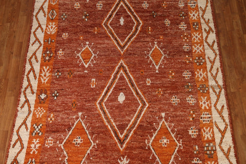 Tribal Moroccan Oriental Area Rug 7x10